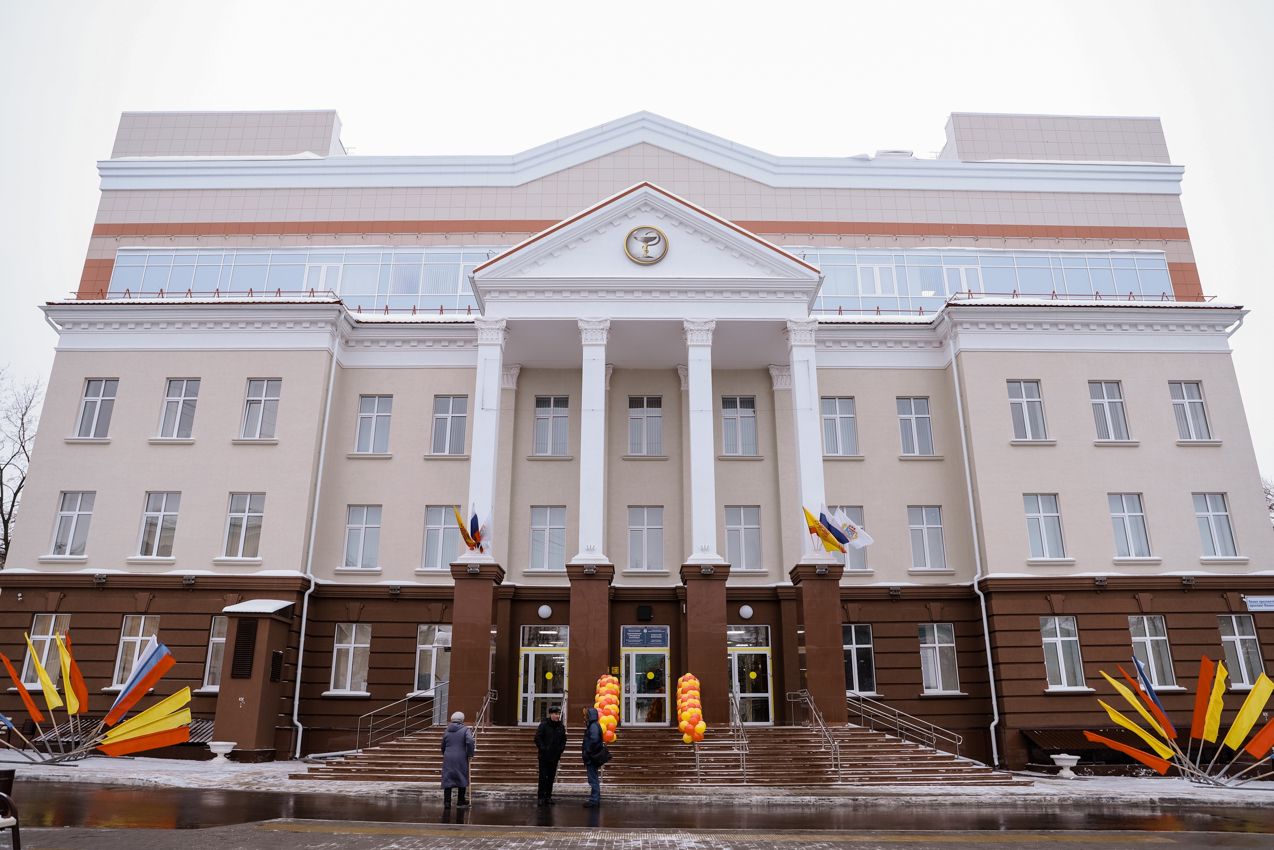В столице Чувашии открылась многопрофильная поликлиника на 500 посещений в смену.