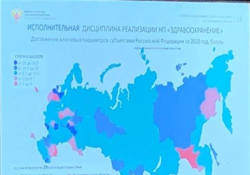 Чувашия стала вторым регионом по эффективности реализации нацпроекта "Здравоохранение".
