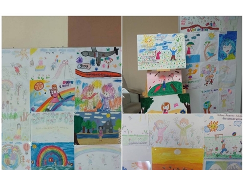 Профсоюз БСМП провел конкурс детских рисунков.
