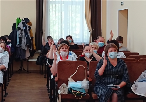 В Алатырской ЦРБ новый председатель "первички".