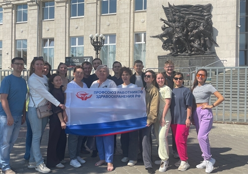 Молодёжный актив ЧРО Профсоюза в Волгограде!