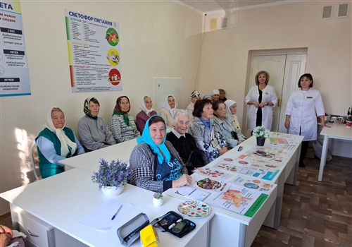 День здоровья для ветеранов здравоохранения Батыревской ЦРБ.